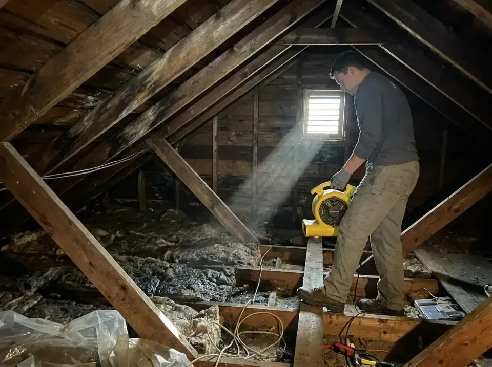 attic-water-damage-drying-proc-007 — frequently asked questions, Emergency Water Extraction & 24/7 Flood Response in Victori…